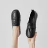 Nueva Colección Primavera/Otoño 2026: Mocasines Planos de Piel Suave con Punta Redonda, Zapatos Planos de Moda y Versátiles para un Uso Cómodo