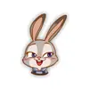 Broche de Acrílico Lindo de Dibujos Animados Estilo Ins Japonés y Coreano Insignia Judy Nick de Zootopia Corsage Pequeño Fresco