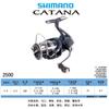 Rueda SHIMANO Luya SIENNA CATANA rueda giratoria agua dulce de mar Carrete de pesca universal de metal de fundición larga para pesca salvaje