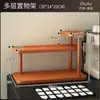 Estante de Almacenamiento para Cosméticos, Caja de Almacenamiento para Productos de Cuidado de la Piel en Escritorio de Tocador, Estante de Madera Maciza para Almacenamiento de Perfumes, Labiales y Tazas en la Entrada