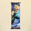 Pintura de parede em tela Dragon Ball Z anime Super Saiyajin pintura decorativa para atmosfera de sala de e-sports sala quarto pintura de parede