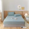 Camada dupla Fio Único Produto Classe A Materno e Infantil Fio de Algodão Chapéu de Cama Peça Única Nua Sono Respirável Pele-amigável Capa de Cama Macia Lençol Fronha