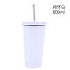 Exportación Transfronteriza Popote de Acero Inoxidable 304 Vaso para Coche de Gran Capacidad Aislado Vaso para Agua Portátil para Exteriores Vaso para Café de Coche