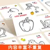 Un Juego Completo de 60 Libros para Colorear Bilingües para Niños, Papel Grueso de Cartulina Dura, Libros de Dibujo de Educación Temprana para Niños Pequeños