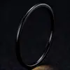 Anillo Anillo de Acero de Titanio para Mujer Nicho Galvanoplastia Francés No Se Desvanece Ins Anillo Liso Estilo Frío Acero Inoxidable Joyería de Mano Venta al por Mayor