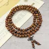 Pulsera Auténtica de Madera Huanghuali Birmano de Hainan, Madera de Durazno Vieja Taishan, Piedra Preciosa Roja, Artesanía de Madera para Hombre, Joyería de Madera para Mujer