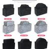 Posavasos de fieltro al por mayor transfronterizo, mantel individual aislante engrosado, absorbente, de color sólido, para vajilla, almohadilla aislante, posavasos de fieltro en caja