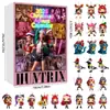 Calendário de Advento de Natal para Grupo de Meninas Caçadoras de K-Pop Transfronteiriço Caixa Surpresa Enfeites de Árvore de Natal Pingente de Acrílico