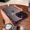 Polvo Brillante Cielo Estrellado Adecuado para Funda de Teléfono Móvil Iphone18Promax Modelo Nuevo Apple 15 Transparente con Película para Lente 14 Anticaídas