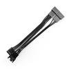 Serie de ventiladores para chasis de escritorio Cable 1 minuto 3 interfaz de 3 pines Cable adaptador de interfaz de 4 pines Cable de extensión a placa base