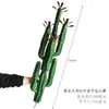 Cacto Artificial Pequeno para Paisagismo, Decoração de Paisagem Interna de Canto de Parede, Ornamento de Planta Verde Biomimético Tropical Falso