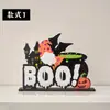 Decoraciones de Calabaza de Dibujos Animados Creativos para Escritorio de Halloween Tienda Decoración Escena Ambiente Montaje Disfraz Accesorios para Fotos