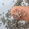 Diamante austriaco de imitación al por mayor pp6(1.3-1.35mm) punta strás blanco precio Directo de fábrica se puede personalizar al por mayor