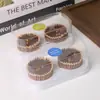 Caja de embalaje para tarta de queso de doble capa, caja para llevar postres, juego de 2, caja desechable, caja para pastel de mousse y pasteles