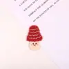 Muestra Rápida Ropa Infantil Chaqueta de Algodón Accesorios Decorativos Parche de Tela DIY Lindo Versátil Hongo Sonriente Parche Bordado Parche