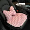 Cojín Lindo de Gato para Asiento de Coche, Funda Creativa de Dibujos Animados para Asiento de Coche, Almohadilla de Asiento Antideslizante Transpirable, Funda de Asiento de Decoración Interior de Coche de Alta Gama