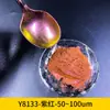 Fabricante de Tinta en Polvo de Mica Perlada Dorada para Uñas Artísticas para Aplicación en Plástico, Polvo Perlado Iridiscente Neón Camaleón al por Mayor