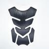 Adesivo para tampa de tanque de combustível de motocicleta PVC adesivo estéreo para carro capô de carro adesivo de carro adesivo para carroceria de carro esqueleto de peixe flor de carro