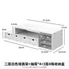 Estante de almacenamiento de escritorio, estante de almacenamiento multicapa, caja de almacenamiento de escritorio, estante para cuadernos de oficina de escritorio, gabinete de dormitorio