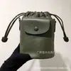 Bolso Cubo Pequeño de Cuero de Alta Calidad Francés Longxiang 2025 Nuevo, Mismo Estilo que el de Wang Manyu, Bolso Pequeño de la Suerte, Bolso de Hombro Cruzado