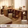 Mesa de Madeira Maciça 2026 Novo Modelo Canto do Quarto das Meninas Penteadeira e Cômoda Integradas Mesa de Computador Dupla em L para Casa