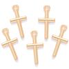 Acessórios para joias DIY pingente de liga cruzada pingente pequeno de liga retrô atacado 18 * 9MM T56