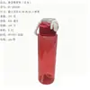 Em Estoque TikTok Venda Quente Copo de Água Plástico para Homens e Mulheres Estudantes Escola Portátil Garrafa de Água Copo com Tampa Flip-Top e Canudo RS-202282