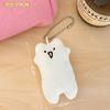 Pingente de Boneca Cachorrinho de Desenho Animado Fofo Pingente de Boneca de Pelúcia Versátil para Menina Chaveiro de Mochila Pingente Pequeno Decorativo