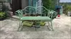 Muebles de Hierro Forjado para Exteriores, Sofá Doble, Banco de Parque, Balcón de Jardín, Patio Exterior, Sillón Reclinable, Promoción, Engrosado