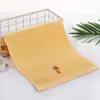 Nueva Toalla Bordada de Algodón Puro para Niños Toalla de Baño Diaria para Bebé Suave Absorbente Toalla Bordada para Niños Fabricante Venta al por Mayor