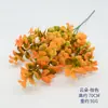 Hojas de apio artificiales de plástico de tallo largo, hojas verdes artificiales grandes estilo Milán, arreglo floral de fondo para boda, flores de decoración de boda