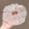 2026 Novo Estilo Elástico para Cabelo Intestino Grosso para Mulheres Corda de Cabelo Flor de Cabeça Alta Elasticidade Elástica Coque Elástico de Cabelo Corda de Cabelo para Rabo de Cavalo Acessórios de Cabelo