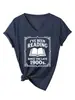 He estado leyendo Amazon wish estación independiente moda versátil cómoda camiseta de mujer cuello en V manga corta