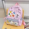 Mochila feminina estilo coreano, moderna, de grande capacidade, leve - uma mochila estilosa para estudantes, perfeita para a escola e viagens