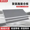 Placa Compósita de Poliuretano Material Isolante Grau B1 Retardante de Chama Isolamento Térmico Placa para Câmaras Frias de Frutos do Mar Freezer Placa para Isolamento de Parede Externa