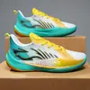 Zapatillas de baloncesto auténticas para niños y jóvenes, otoño, transpirables, amortiguación de rebote, antideslizantes, resistentes al desgaste, zapatillas profesionales prácticas 45