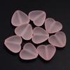 Pintura al tacto Cuentas de corazón Acrílico Sensación de goma Cuentas de corazón Pulsera DIY Cuentas separadas Colgante Joyería DIY al por mayor