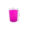 Tazas Pequeñas de Vidrio Sencillas para Velas Exportación Portavelas DIY Tazas Decorativas de Aromaterapia Recipientes para Velas Decoración del Hogar