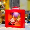 Presente de Natal criativo transfronteiriço novo produto Casa do Papai Noel luz noturna lâmpada de estrela de desenho animado fofa lembrança