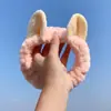Linda Diadema de Peluche de Dibujos Animados para Mujer en Otoño e Invierno Lavado de Cara Impermeable Antideslizante Diadema Celebridad de Internet 2025 Nuevo Paquete de Cabello Accesorios para el Cabello
