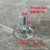 Fabricante de Origen Foshan Ventosa de Plástico Tornillo Ventosa M4M5M6M8 Gancho de Ventosa con Tornillo Baño Transfronterizo Ecológico