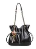 Bolsa Feminina 2026 Outono Novo Modelo Uso Diário Deslocamento Cor Sólida Simples Nicho Estiloso Grande Capacidade Bolsa de Ombro com Corrente