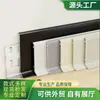 Zoclo Personalizado Ecológico de Aleación de Aluminio, Impermeable, Ignífugo, Minimalista, Resistente al Moho, Zoclo de Doble Capa para Renovación del Hogar
