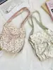 58165 Bolso de Lona Nuevo Mochila Estampada para Estudiantes Estilo Coreano Estilo Perezoso Lindo Bolso de Hombro Cruzado Gran Capacidad