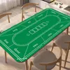 Mantel individual antideslizante de tierra de diatomeas estilo americano para sala de estar, mantel para mesa de juegos, póker y bacará, duradero, fácil de limpiar y se puede cortar a medida