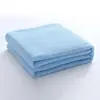 Manta-toalla de algodón puro para dormitorio, campamento de verano, dormitorio estudiantil, manta-toalla para la hora del almuerzo, manta fina de verano color verde militar para aire acondicionado