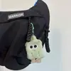 Chaveiro de Pelúcia Macio e Fofo de Comida Realista Boneca Figurine de Biscoito Pingente para Mochila de Estudante