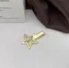 Grampo de Cabelo Estrela Lua Rosa Feminino Carta de Amor Franja Clipe Lateral Vermelho da Internet Doce Cool Clipe Bico de Pato Grampo de Cabelo Acessório de Cabeça