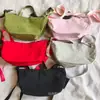 26 Novas Bolsas de Ombro de Nylon Coloridas, Bolsas de Peito, Bolsas Casuais Coloridas de Lua, Bolsas Transversais Leves e Versáteis para Uso Externo