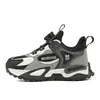 Zapatos Deportivos para Niños Babudou al por Mayor Primavera y Verano Estilo Nuevo Hebilla Giratoria Malla Transpirable para Niños Mayores